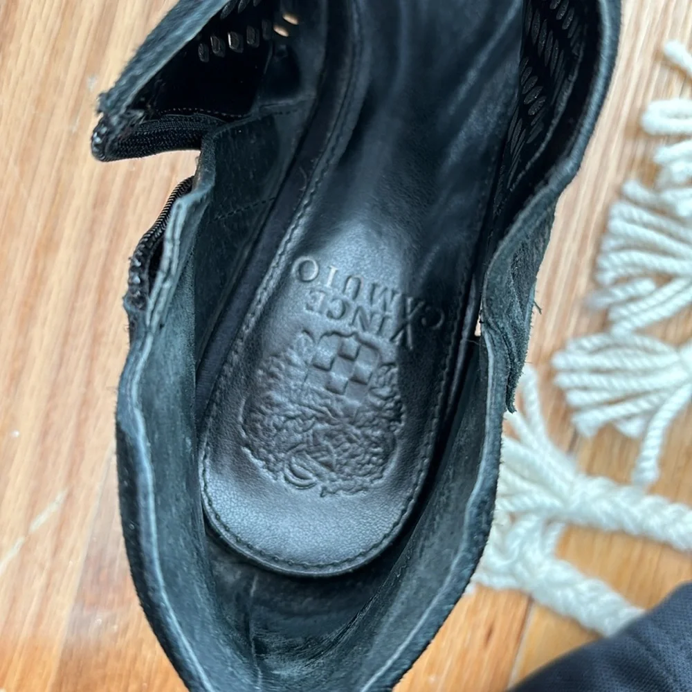 Vince Camuto Black Booties - Picture 6 of 8